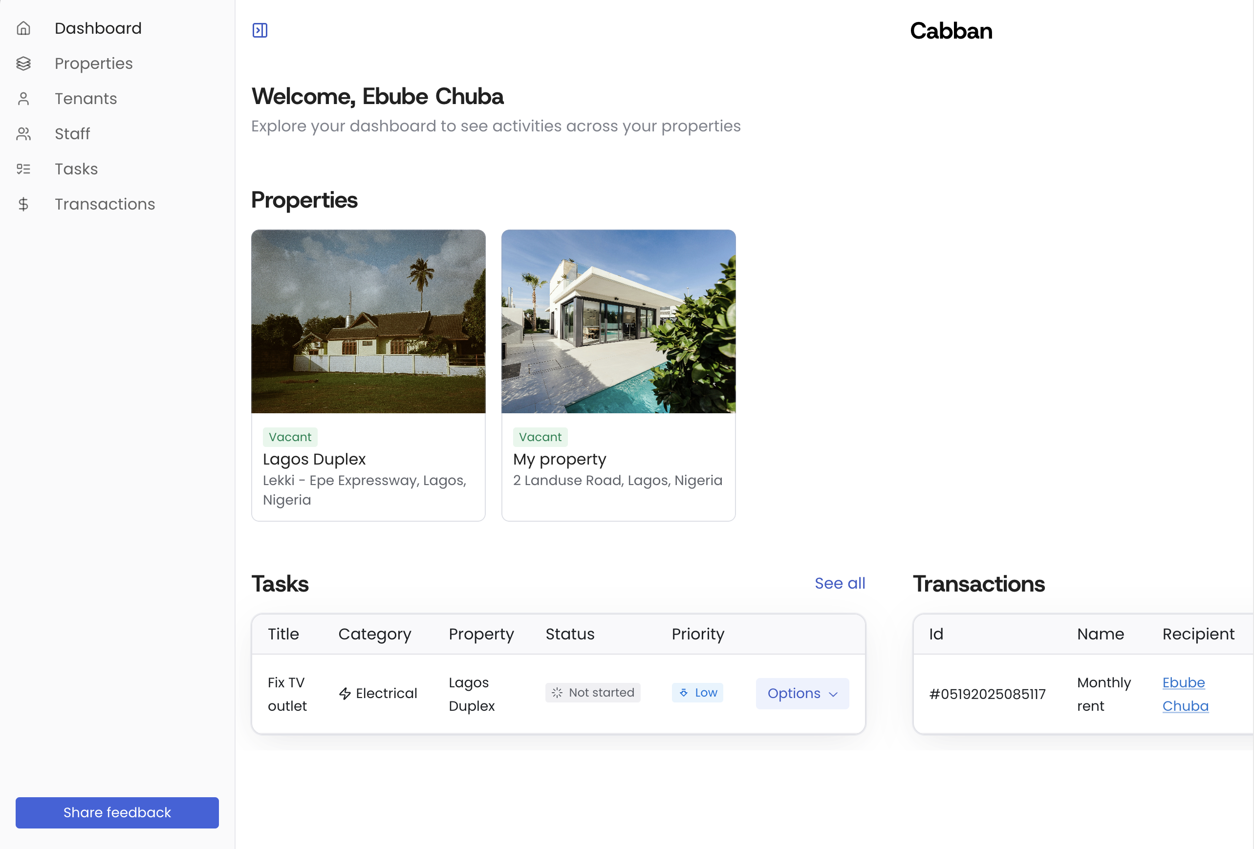 Dashboard image